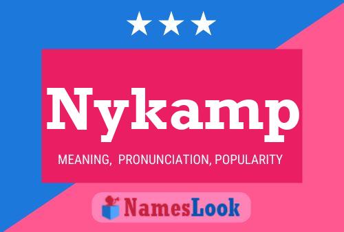 Nykamp Name Poster