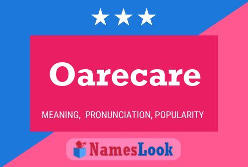 Oarecare Name Poster