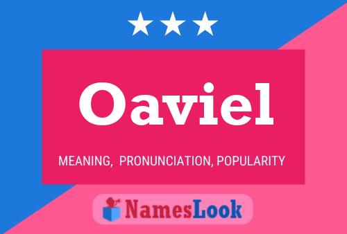 Oaviel Name Poster