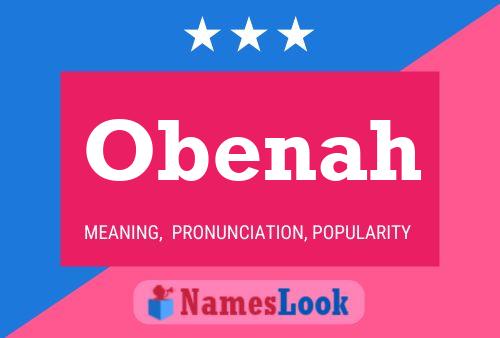 Obenah Name Poster