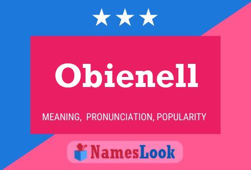 Obienell Name Poster