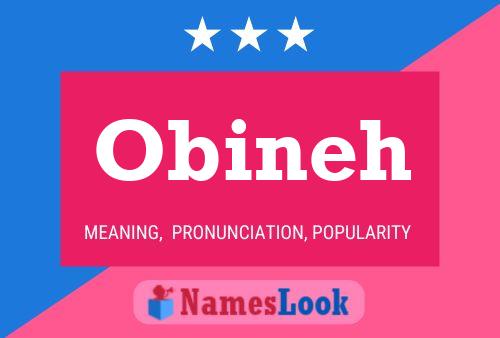 Obineh Name Poster