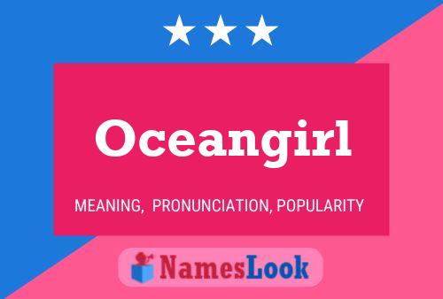 Oceangirl Name Poster