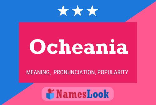 Ocheania Name Poster