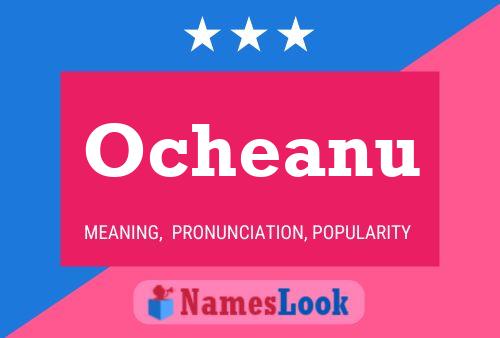 Ocheanu Name Poster