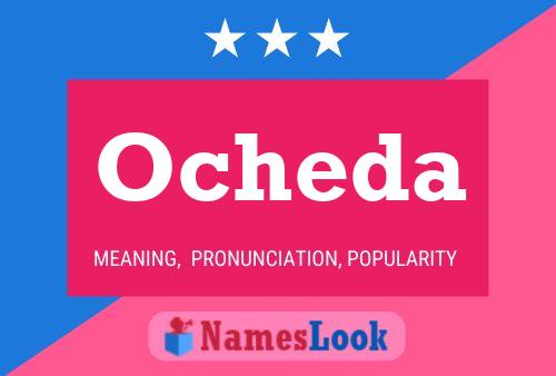 Ocheda Name Poster