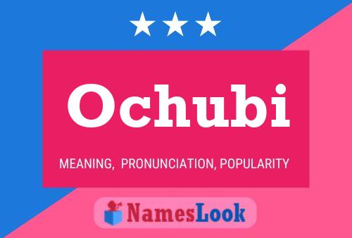 Ochubi Name Poster