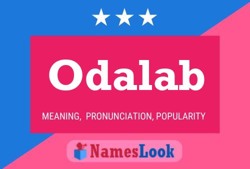 Odalab Name Poster