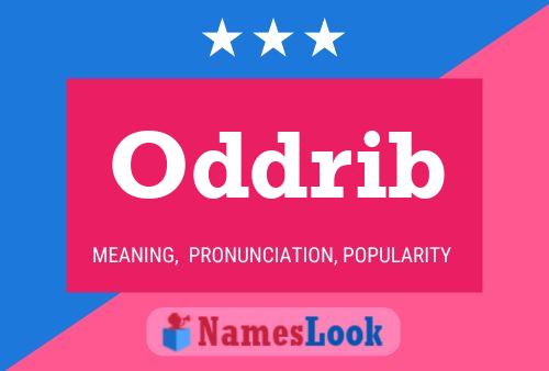 Oddrib Name Poster