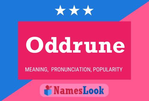 Oddrune Name Poster