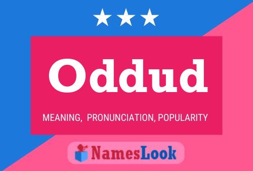 Oddud Name Poster