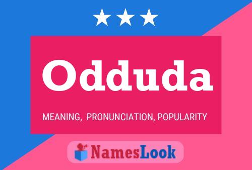 Odduda Name Poster