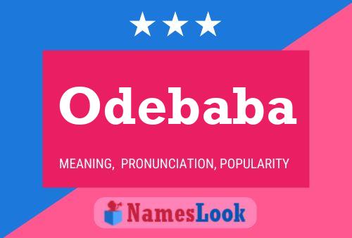 Odebaba Name Poster