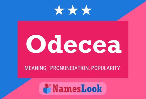 Odecea Name Poster