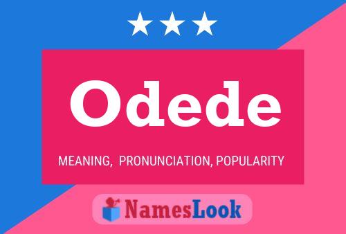 Odede Name Poster