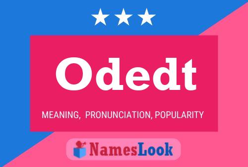 Odedt Name Poster