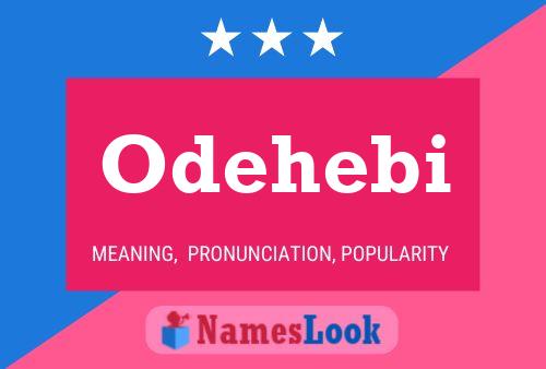 Odehebi Name Poster