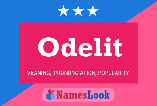 Odelit Name Poster