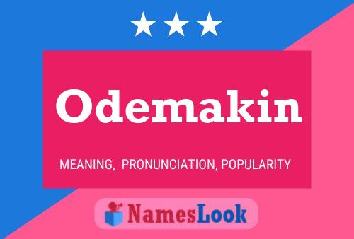 Odemakin Name Poster