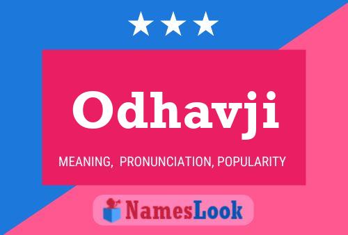 Odhavji Name Poster