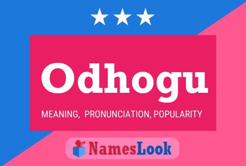 Odhogu Name Poster