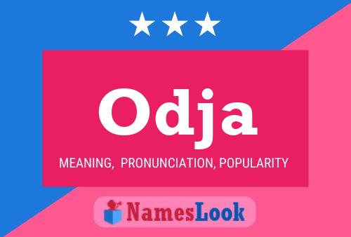 Odja Name Poster