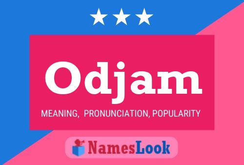 Odjam Name Poster