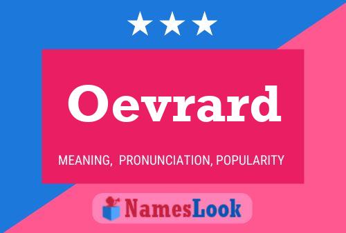 Oevrard Name Poster