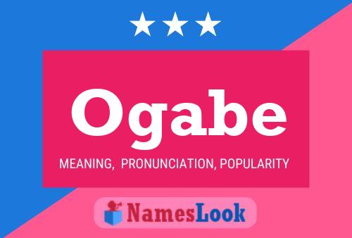 Ogabe Name Poster