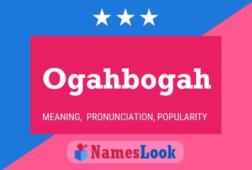 Ogahbogah Name Poster