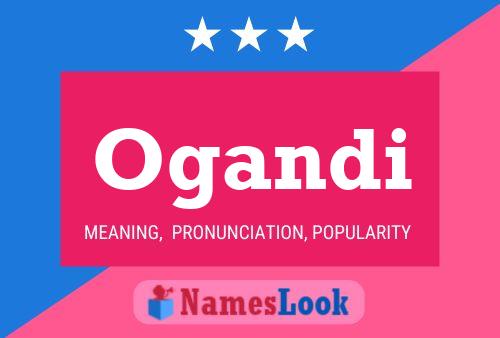 Ogandi Name Poster