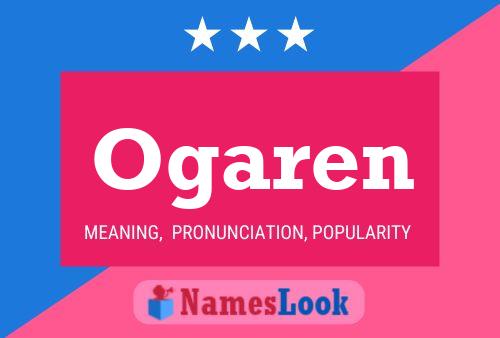 Ogaren Name Poster