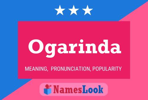 Ogarinda Name Poster