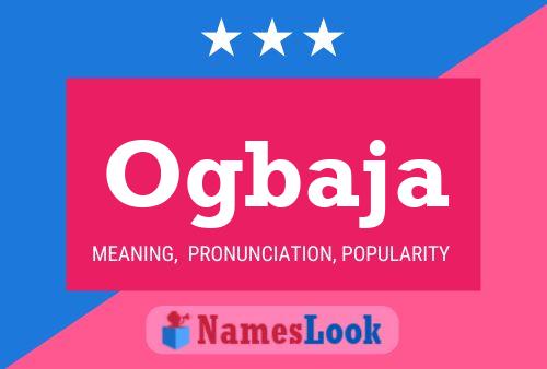 Ogbaja Name Poster