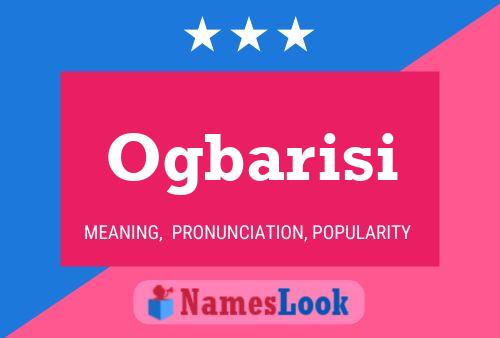 Ogbarisi Name Poster