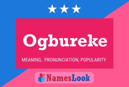 Ogbureke Name Poster