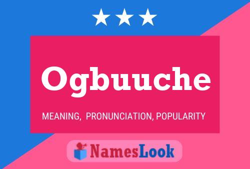 Ogbuuche Name Poster