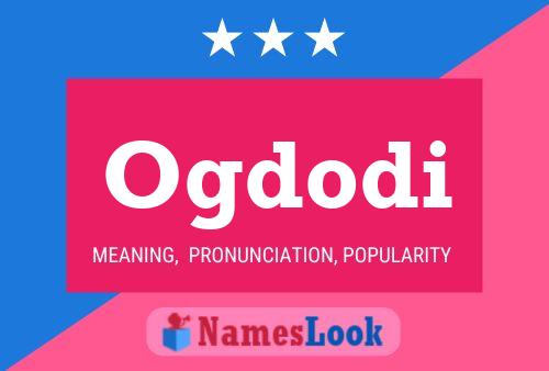 Ogdodi Name Poster