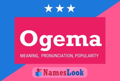 Ogema Name Poster