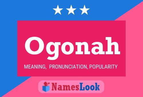 Ogonah Name Poster