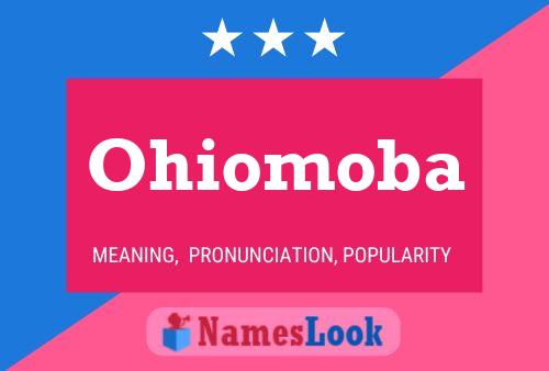 Ohiomoba Name Poster