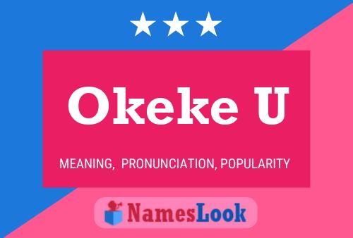 Okeke U Name Poster