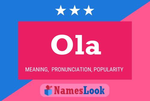 Ola Name Poster