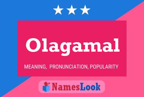 Olagamal Name Poster