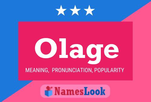 Olage Name Poster