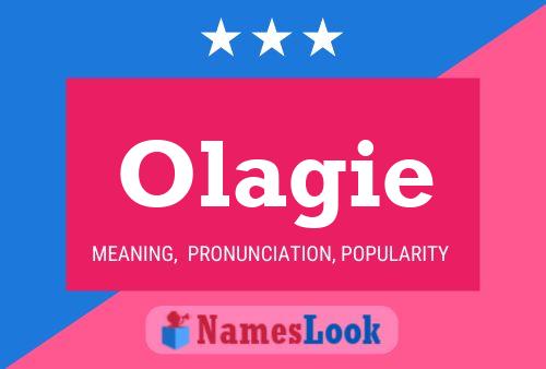 Olagie Name Poster