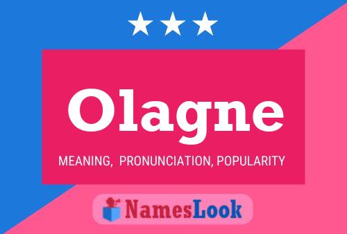 Olagne Name Poster