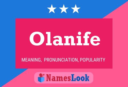 Olanife Name Poster