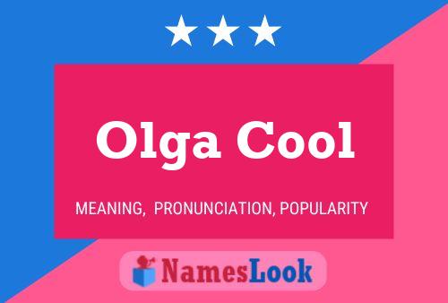 Olga Cool Name Poster