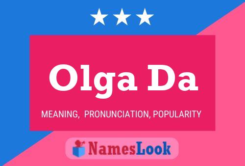 Olga Da Name Poster